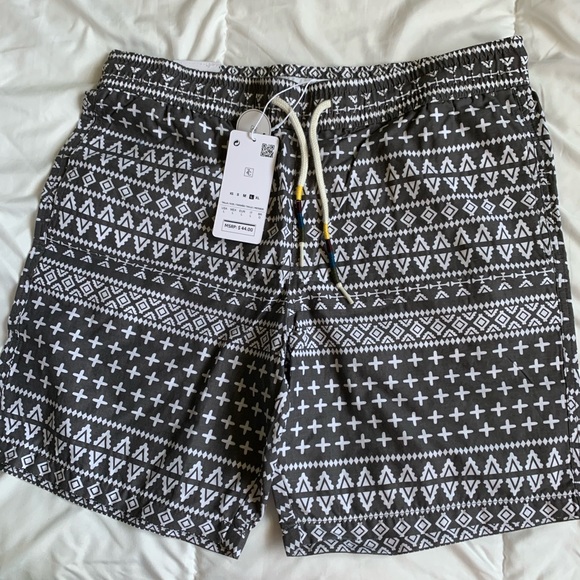 Zip code swim shorts - Picture 3 of 10